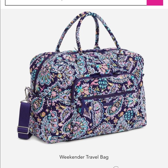 Vera Bradley Weekender Travel Bag - Picture 7 of 10